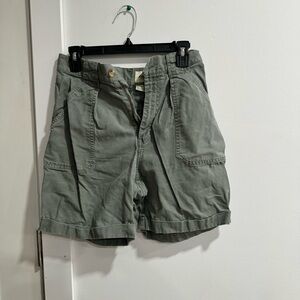 Eddie Bauer Sage Green Cargo Shorts